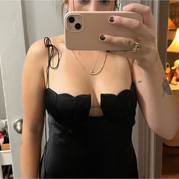 Anna October Black Tulip Maxi Dress - Picture 6 of 6